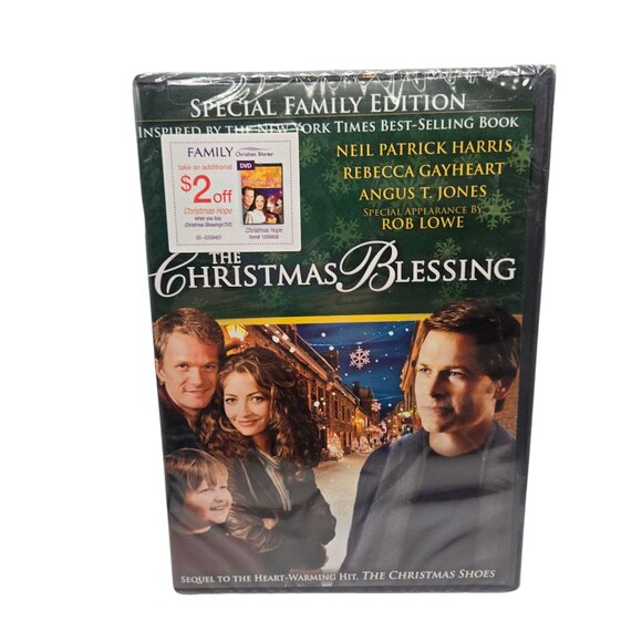 Christmas Blessing DVD Holiday Movie Neil Patrick Harris Rob Lowe NEW - Picture 1 of 13